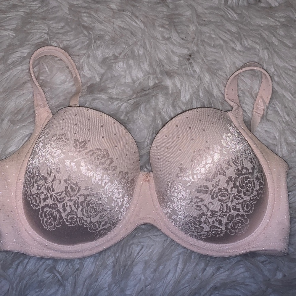 Baby pink bra